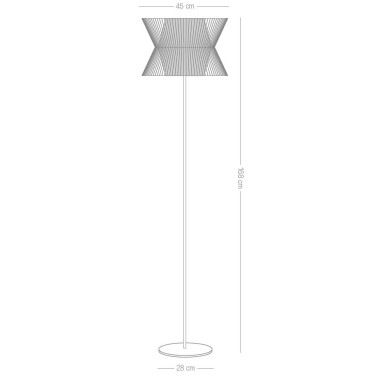 ILUSORIA DIABOLO Lámpara De Pie Cuerda Personalizable