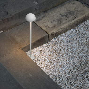 LOMBARDO POD 250 Baliza de Jardín Blanco 4,5W