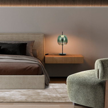 SCHULLER MARES 1L LED Sobremesa Verde