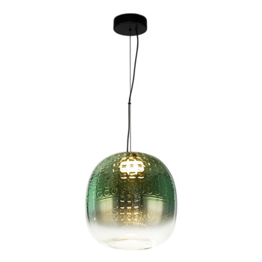 SCHULLER MARES 290 LED Lámpara Colgante Verde