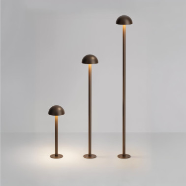 LOMBARDO POD 500 Baliza de Jardín Bronce Marrón 4,5W