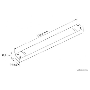 HOFF LIGHT Fuente de Alimentación 150W 24V CASAMBI