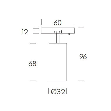 HOFF LIGHT MONZA 4 Proyector 4W 2700K 24º
