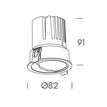 HOFF LIGHT FLORENCE 12 Bañador de Pared Asimétrico 2CCT