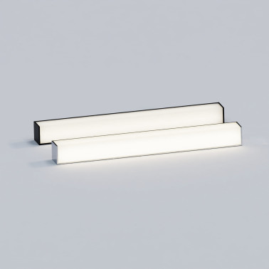 ACB TAVI 600 Aplique Rectangular Negro 18W IP44
