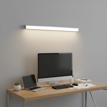 ACB TAVI 600 Aplique Rectangular Negro 18W IP44