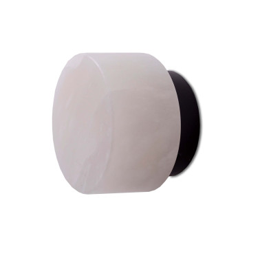 ROBIN ROCK WALL Ø18 Aplique Negro-Alabastro IP20