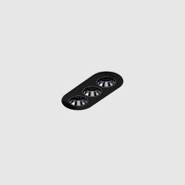 ONOK DIO R 3P Empotrable Negro Mate 7W
