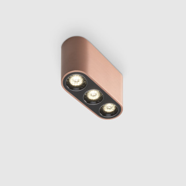 ONOK DIO S 3P Plafón Cobre de Superficie 7W