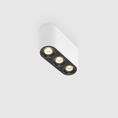 ONOK DIO S 3P Plafón Blanco Mate de Superficie 7W