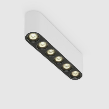 ONOK DIO S 6P Plafón Blanco Mate de Superficie 14W