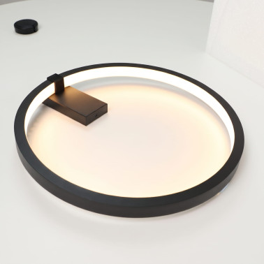 ONOK HOOP WALL Aplique Luz Indirecta Blanco Mate
