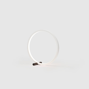 ONOK HOOP TABLE INTERIOR Sobremesa Blanco Mate