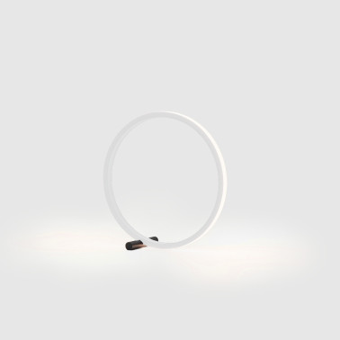ONOK HOOP TABLE EXTERIOR Sobremesa Blanco Mate