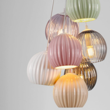 NOVA LUCE MELINE Colgante Multicolor