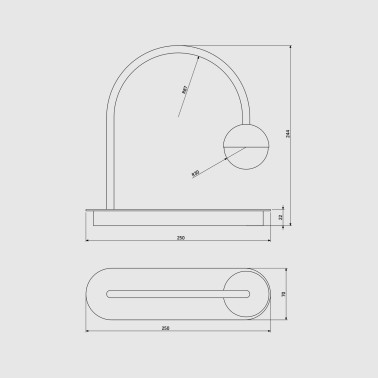 ONOK MINI BOLD Sobremesa Portátil Varios Acabados