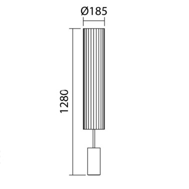 MDC TABATA Pie 1280 Negro
