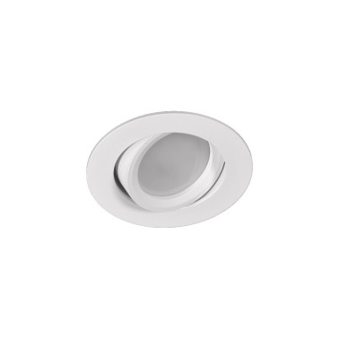 INCOLAMP 7041 Empotrable Orientable GU10 Blanco Ø85