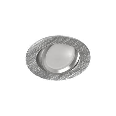 INCOLAMP 7041 Empotrable Orientable GU10 Aluminio Ø85