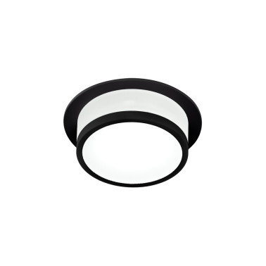INCOLAMP 559 Empotrable de Baño GU10 IP54 Negro