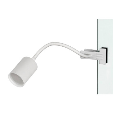 INCOLAMP Pinza de Lectura Blanco GU10 7W