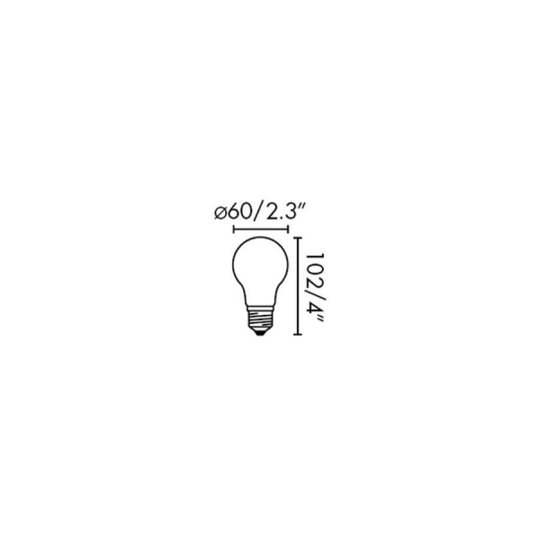 FARO BOMBILLA ESTÁNDAR E27 LED 8W 360ẃ REGULABLE