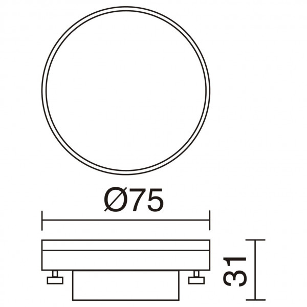 DOPO BOMBILLA GX5.3 LED 4W