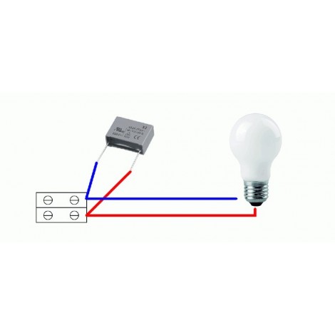 Lighted Condensador LED anti-interferencias 62199