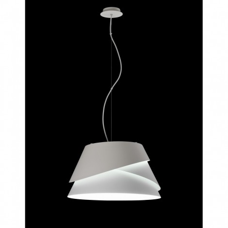 MANTRA ALBORAN Lámpara colgante blanco 3L