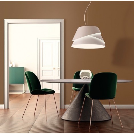 MANTRA ALBORAN Lámpara colgante blanco 3L