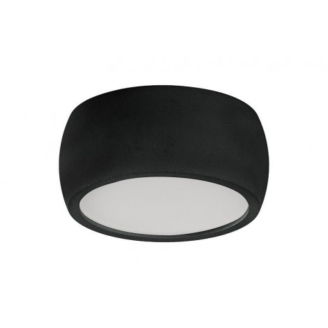 INCOLAMP LÁMPARA PLAFÓN NEGRO LED 8