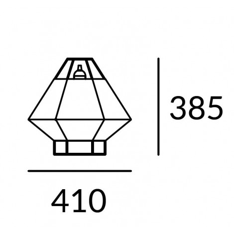 LEDSC4 LEGATO Lámpara sobremesa gris, cobre