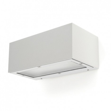 DOPO ISORA Aplique Up-down rectangle blanco E27