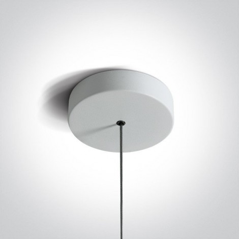 ONE LIGHT Colgante blanco LED