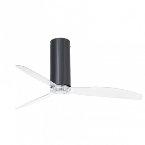 FARO TUBE FAN M DC Ventilador sin luz negro brillo