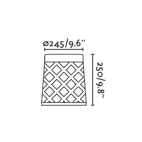 FARO SHADOW 250 Baliza Gris Oscuro