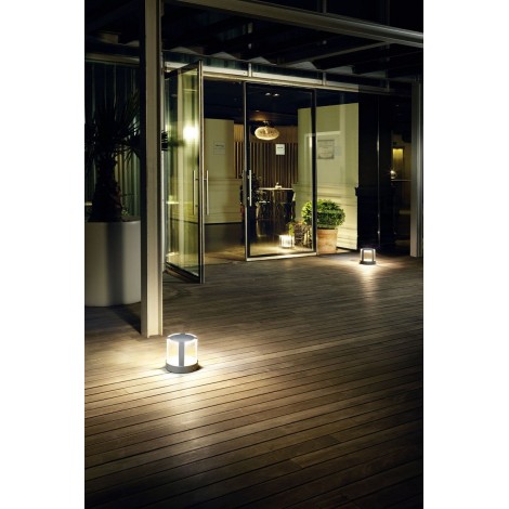 LEDSC4 COMPACT Baliza gris urbano 17W