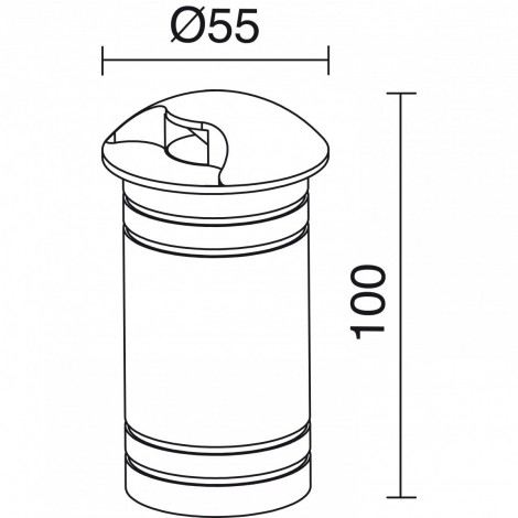 DOPO ARLET 1 BEAM Empotrable suelo