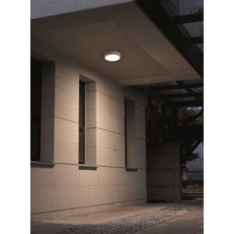 DOPO BLERA ROUND LED plafón gris 15W