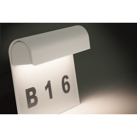 DOPO NUMBER LED aplique blanco 6W