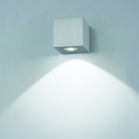 EXO LIGHTING BRICK DOWN Aplique Aluminio 3W