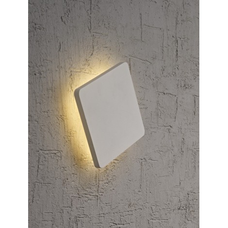 MANTRA BORA BORA aplique blanco led 6W cuadrado