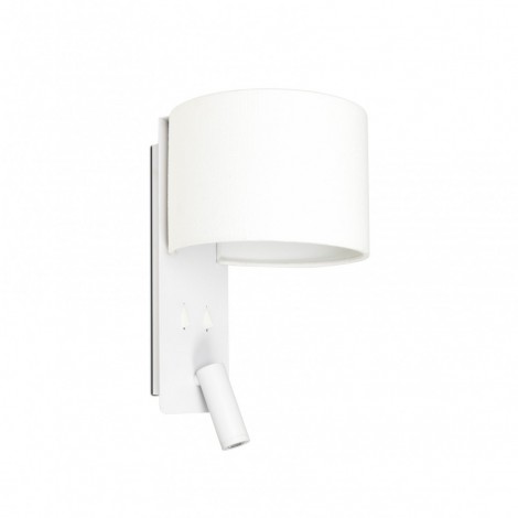 FARO FOLD Aplique Blanco con Lector