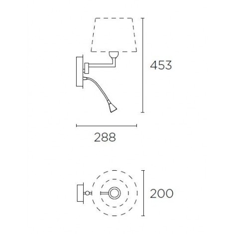 LEDSC4 OXFORD Estructura cromo