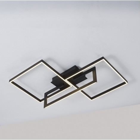 MANTRA MURAL Plafón Negro Dimmable