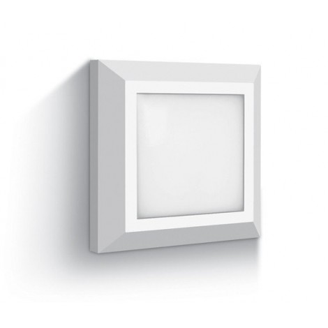 ONE LIGHT Aplique cuadrado blanco LED 3,5W