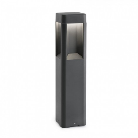 NAYA POSTE GRIS OSCURO LED 8W 3000K