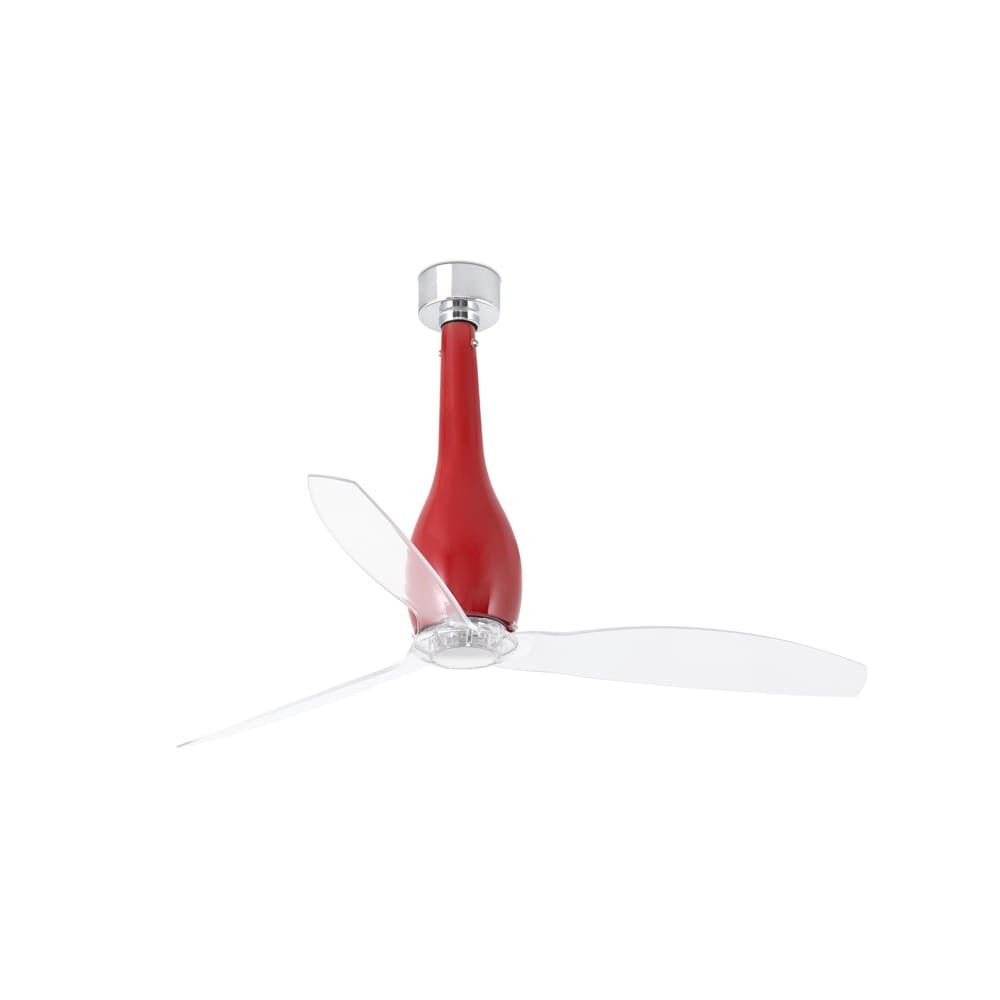 ETERFAN Ø1280 MM ROJO BRILLO PALAS TRANSPARENTES