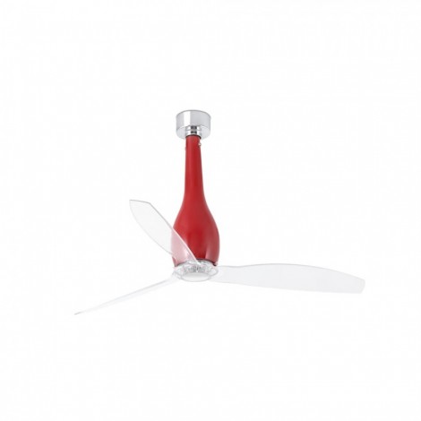 ETERFAN Ø1280 MM ROJO BRILLO PALAS TRANSPARENTES