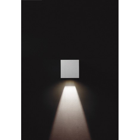 DOPO Isora down square led aplique negro